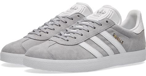 adidas originals gazelle women's grey